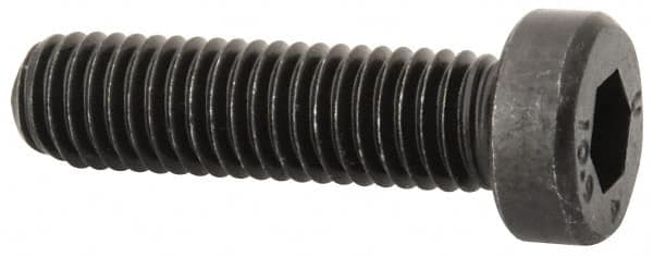 Unbrako - M8x1.25 Metric Coarse Hex Socket Drive, Low Socket Cap Screw - Grade 10.9 Alloy Steel, Black Oxide Finish, 30mm Length Under Head - Americas Industrial Supply