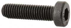 Unbrako - M8x1.25 Metric Coarse Hex Socket Drive, Low Socket Cap Screw - Grade 10.9 Alloy Steel, Black Oxide Finish, 30mm Length Under Head - Americas Industrial Supply