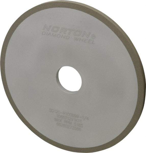 Norton - 7" Diam x 1-1/4" Hole x 1/4" Thick, 120 Grit Surface Grinding Wheel - Diamond, Type 1A1, Fine Grade, Resinoid Bond - Americas Industrial Supply