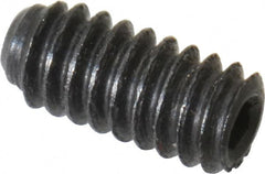 Unbrako - #2-56 UNC, 3/16" OAL, Cup Point Set Screw - Grade 8 Alloy Steel, 0.035" Key - Americas Industrial Supply