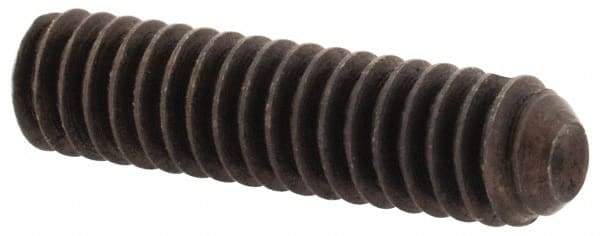 Unbrako - #5-40 UNC, 1/2" OAL, Cup Point Set Screw - Grade 8 Alloy Steel, 1/16" Key - Americas Industrial Supply