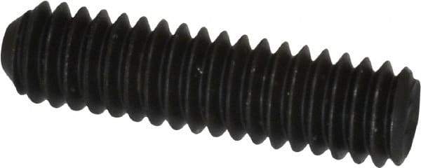 Unbrako - #8-32 UNC, 5/8" OAL, Cup Point Set Screw - Grade 8 Alloy Steel, 5/64" Key - Americas Industrial Supply