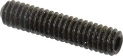 Unbrako - #8-32 UNC, 3/4" OAL, Cup Point Set Screw - Grade 8 Alloy Steel, 5/64" Key - Americas Industrial Supply