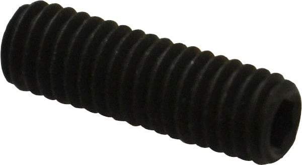 Unbrako - #10-32 UNF, 5/8" OAL, Cup Point Set Screw - Grade 8 Alloy Steel, 3/32" Key - Americas Industrial Supply