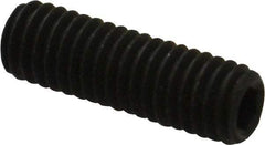 Unbrako - #10-32 UNF, 5/8" OAL, Cup Point Set Screw - Grade 8 Alloy Steel, 3/32" Key - Americas Industrial Supply