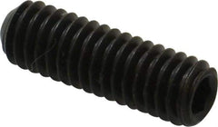 Unbrako - 5/16-18 UNC, 1" OAL, Cup Point Set Screw - Grade 8 Alloy Steel, 3/32" Key - Americas Industrial Supply