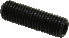 Unbrako - 5/16-24 UNF, 1" OAL, Cup Point Set Screw - Grade 8 Alloy Steel, 3/32" Key - Americas Industrial Supply