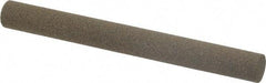 Norton - 4" Long x 3/8" Diam x 3/8" Thick, Aluminum Oxide Sharpening Stone - Round, Coarse Grade - Americas Industrial Supply