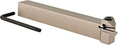 Iscar - HGH, Internal, Right Hand, 0.236" Max Depth of Cut, 0.118" Max Groove Width, Indexable Grooving Tool Holder - GRIP 3.., HGN 30.. Insert Compatibility, 5/8" Shank Height, 5/8" Shank Width, 5" OAL - Americas Industrial Supply