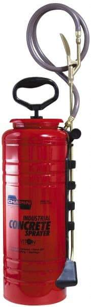 Chapin - 3.5 Gal Chemical Safe Garden Hand Sprayer - Coated Steel Tank, Wide Mouth, Reinforced Hose, For Concrete Applications - Americas Industrial Supply