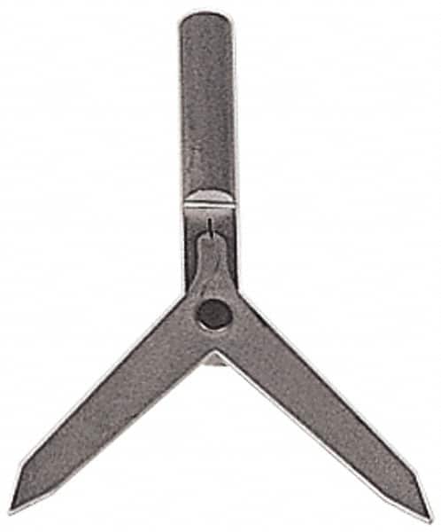 PEC Tools - 8 mm Head Diam, 3/8" Shank Diam, Double End, Mechanical Round Bar Center Finder - Cylindrical Contact - Americas Industrial Supply