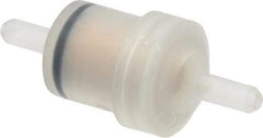 Norgren - 0.15" Outlet, Inline Filters, Regulators & Lubricators - Miniature Inline Filter, 1.58" Long - Americas Industrial Supply