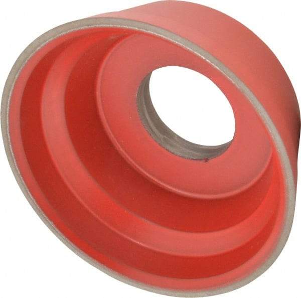 Norton - 3-3/4" Diam, 1-1/4" Hole Size, 1-1/2" Overall Thickness, 150 Grit, Type 11 Tool & Cutter Grinding Wheel - Very Fine Grade, CBN, Resinoid Bond - Americas Industrial Supply