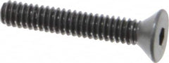 Unbrako - #5-40 UNC Hex Socket Drive, 82° Flat Screw - Alloy Steel, Black Oxide Finish, 3/4" OAL - Americas Industrial Supply