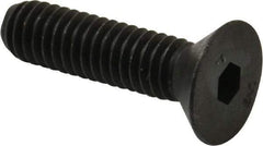 Unbrako - 5/16-18 UNC Hex Socket Drive, 82° Flat Screw - Alloy Steel, Black Oxide Finish, 1-1/4" OAL - Americas Industrial Supply
