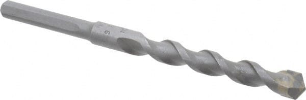 Relton - 1/2" Diam, Straight Shank, Carbide-Tipped Rotary & Hammer Drill Bit - Exact Industrial Supply