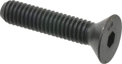 Unbrako - 5/16-18 UNC Hex Socket Drive, 82° Flat Screw - Alloy Steel, Black Oxide Finish, 1-1/2" OAL - Americas Industrial Supply