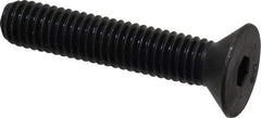 Unbrako - 3/8-16 UNC Hex Socket Drive, 82° Flat Screw - Alloy Steel, Black Oxide Finish, 2" OAL - Americas Industrial Supply