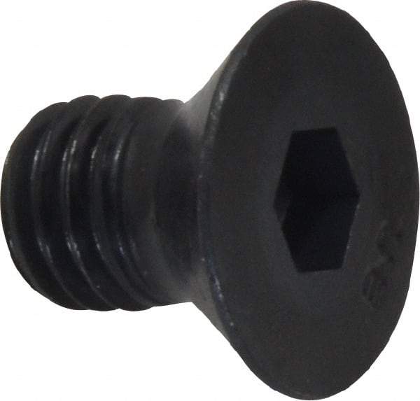 Unbrako - 1/2-13 UNC Hex Socket Drive, 82° Flat Screw - Alloy Steel, Black Oxide Finish, 3/4" OAL - Americas Industrial Supply