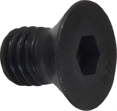 Unbrako - 1/2-13 UNC Hex Socket Drive, 82° Flat Screw - Alloy Steel, Black Oxide Finish, 3/4" OAL - Americas Industrial Supply
