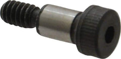 Unbrako - 1/4" Shoulder Diam x 3/8" Shoulder Length, #10-24 UNC, Hex Socket Shoulder Screw - 8 Alloy Steel, 0.357 to 3/8" Head Diam - Americas Industrial Supply