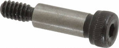 Unbrako - 1/4" Shoulder Diam x 5/8" Shoulder Length, #10-24 UNC, Hex Socket Shoulder Screw - 8 Alloy Steel, 0.357 to 3/8" Head Diam - Americas Industrial Supply