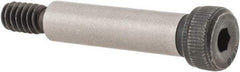 Unbrako - 1/4" Shoulder Diam x 1" Shoulder Length, #10-24 UNC, Hex Socket Shoulder Screw - 8 Alloy Steel, 0.357 to 3/8" Head Diam - Americas Industrial Supply