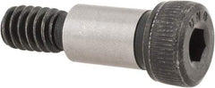 Unbrako - 5/16" Shoulder Diam x 1/2" Shoulder Length, 1/4-20 UNC, Hex Socket Shoulder Screw - 8 Alloy Steel, 0.419 to 0.438" Head Diam - Americas Industrial Supply