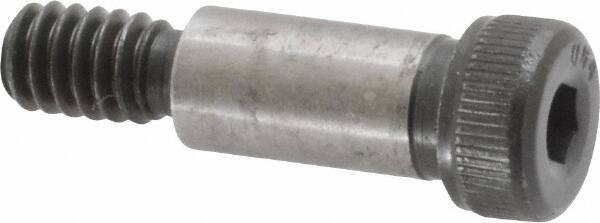 Unbrako - 5/16" Shoulder Diam x 5/8" Shoulder Length, 1/4-20 UNC, Hex Socket Shoulder Screw - 8 Alloy Steel, 0.419 to 0.438" Head Diam - Americas Industrial Supply