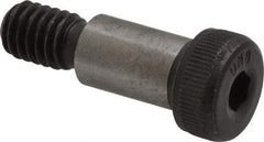 Unbrako - 3/8" Shoulder Diam x 5/8" Shoulder Length, 5/16-18 UNC, Hex Socket Shoulder Screw - 8 Alloy Steel, 0.543 to 0.562" Head Diam - Americas Industrial Supply