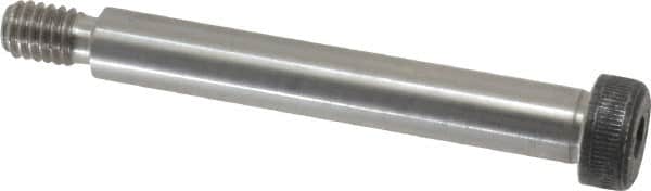 Unbrako - 3/8" Shoulder Diam x 2-1/2" Shoulder Length, 5/16-18 UNC, Hex Socket Shoulder Screw - 8 Alloy Steel, 0.543 to 0.562" Head Diam - Americas Industrial Supply