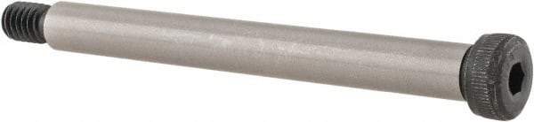 Unbrako - 3/8" Shoulder Diam x 3-1/2" Shoulder Length, 5/16-18 UNC, Hex Socket Shoulder Screw - 8 Alloy Steel, 0.543 to 0.562" Head Diam - Americas Industrial Supply