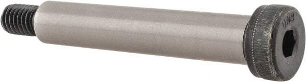 Unbrako - 1/2" Shoulder Diam x 2-3/4" Shoulder Length, 3/8-16 UNC, Hex Socket Shoulder Screw - 8 Alloy Steel, 0.729 to 3/4" Head Diam - Americas Industrial Supply