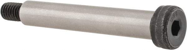 Unbrako - 1/2" Shoulder Diam x 3" Shoulder Length, 3/8-16 UNC, Hex Socket Shoulder Screw - 8 Alloy Steel, 0.729 to 3/4" Head Diam - Americas Industrial Supply