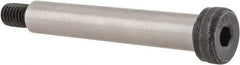 Unbrako - 1/2" Shoulder Diam x 3" Shoulder Length, 3/8-16 UNC, Hex Socket Shoulder Screw - 8 Alloy Steel, 0.729 to 3/4" Head Diam - Americas Industrial Supply