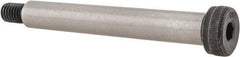 Unbrako - 1/2" Shoulder Diam x 3-1/2" Shoulder Length, 3/8-16 UNC, Hex Socket Shoulder Screw - 8 Alloy Steel, 0.729 to 3/4" Head Diam - Americas Industrial Supply