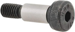 Unbrako - 6mm Shoulder Diam x 12mm Shoulder Length, M5x0.8 Metric Coarse, Hex Socket Shoulder Screw - 12.9 Alloy Steel, 4.5mm Head Height x 10mm Head Diam - Americas Industrial Supply