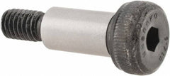 Unbrako - 8mm Shoulder Diam x 16mm Shoulder Length, M6x1 Metric Coarse, Hex Socket Shoulder Screw - 12.9 Alloy Steel, 5.5mm Head Height x 13mm Head Diam - Americas Industrial Supply