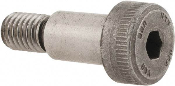 Unbrako - 10mm Shoulder Diam x 16mm Shoulder Length, M8x1.25 Metric Coarse, Hex Socket Shoulder Screw - 12.9 Alloy Steel, 7mm Head Height x 16mm Head Diam - Americas Industrial Supply