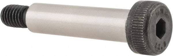 Unbrako - 10mm Shoulder Diam x 40mm Shoulder Length, M8x1.25 Metric Coarse, Hex Socket Shoulder Screw - 12.9 Alloy Steel, 7mm Head Height x 16mm Head Diam - Americas Industrial Supply