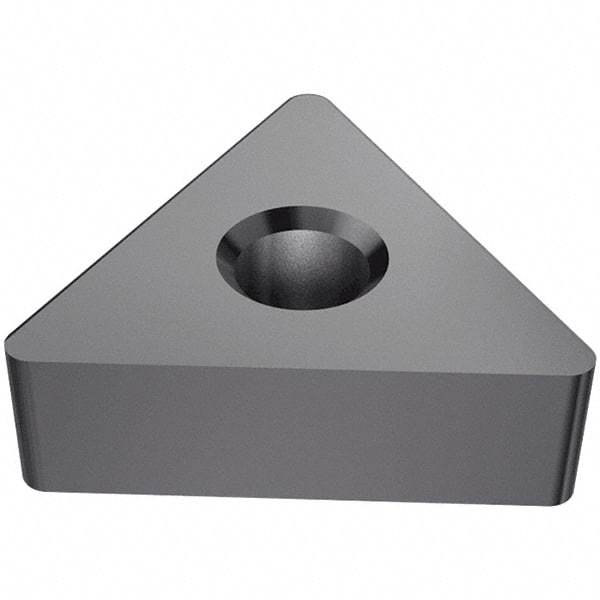 Iscar - TNGA332 T Grade IN22 Ceramic Turning Insert - Uncoated, 60° Triangle, 3/8" Inscr Circle, 3/16" Thick, 1/32" Corner Radius - Americas Industrial Supply