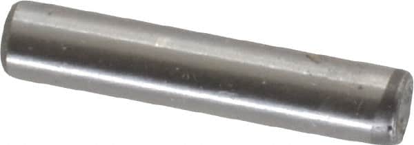 Unbrako - 1/8" Diam x 5/8" Pin Length Grade 8 Alloy Steel Oversized Dowel Pin - C 60 (Surface) & C 50-58 Hardness, 1,845 Lb Breaking Strength, 1 Beveled & 1 Rounded End - Americas Industrial Supply