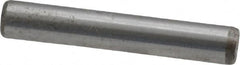 Unbrako - 1/8" Diam x 3/4" Pin Length Grade 8 Alloy Steel Oversized Dowel Pin - C 60 (Surface) & C 50-58 Hardness, 1,845 Lb Breaking Strength, 1 Beveled & 1 Rounded End - Americas Industrial Supply
