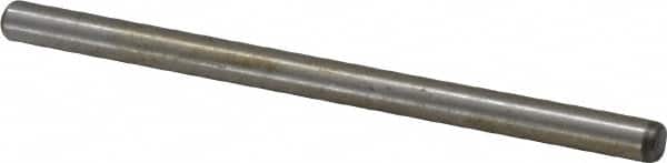 Unbrako - 1/8" Diam x 2" Pin Length Grade 8 Alloy Steel Oversized Dowel Pin - C 60 (Surface) & C 50-58 Hardness, 1,845 Lb Breaking Strength, 1 Beveled & 1 Rounded End - Americas Industrial Supply