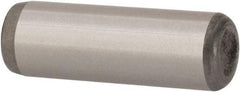 Unbrako - 1/4" Diam x 3/4" Pin Length Grade 8 Alloy Steel Oversized Dowel Pin - C 60 (Surface) & C 50-58 Hardness, 7,370 Lb Breaking Strength, 1 Beveled & 1 Rounded End - Americas Industrial Supply