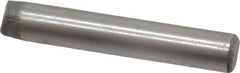 Unbrako - 1/4" Diam x 1-1/2" Pin Length Grade 8 Alloy Steel Oversized Dowel Pin - C 60 (Surface) & C 50-58 Hardness, 7,370 Lb Breaking Strength, 1 Beveled & 1 Rounded End - Americas Industrial Supply