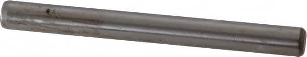 Unbrako - 1/4" Diam x 2-1/2" Pin Length Grade 8 Alloy Steel Oversized Dowel Pin - C 60 (Surface) & C 50-58 Hardness, 7,370 Lb Breaking Strength, 1 Beveled & 1 Rounded End - Americas Industrial Supply