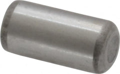 Unbrako - 5/16" Diam x 5/8" Pin Length Grade 8 Alloy Steel Oversized Dowel Pin - C 60 (Surface) & C 50-58 Hardness, 11,500 Lb Breaking Strength, 1 Beveled & 1 Rounded End - Americas Industrial Supply
