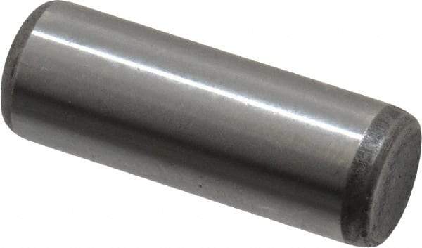 Unbrako - 5/16" Diam x 7/8" Pin Length Grade 8 Alloy Steel Oversized Dowel Pin - C 60 (Surface) & C 50-58 Hardness, 11,500 Lb Breaking Strength, 1 Beveled & 1 Rounded End - Americas Industrial Supply