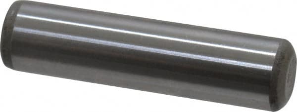 Unbrako - 5/16" Diam x 1-1/4" Pin Length Grade 8 Alloy Steel Oversized Dowel Pin - C 60 (Surface) & C 50-58 Hardness, 11,500 Lb Breaking Strength, 1 Beveled & 1 Rounded End - Americas Industrial Supply